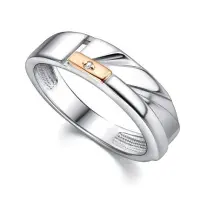 Кольцо из серебра с бриллиантом Кольцо из серебра с бриллиантом